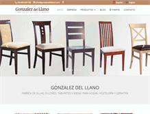 Tablet Screenshot of gonzalezdelllano.com